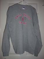 Gray Anchor Long-Sleeve Shirt